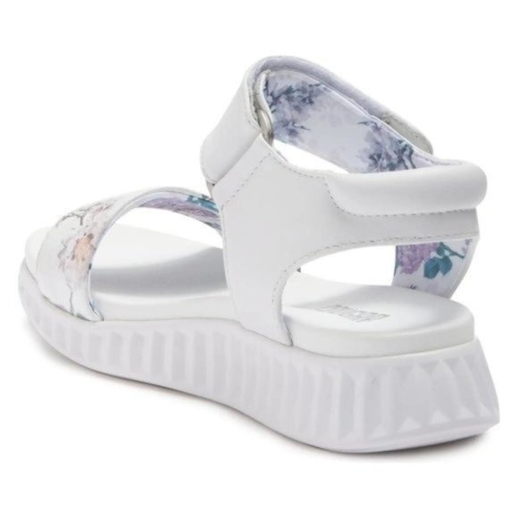 COUGAR Fiesta Floral Platform Ankle Strap Sandal - Blossom/White NEW - Picture 2 of 5